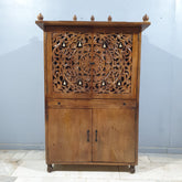 Hand Carved Indian Solid Wood Home Temple